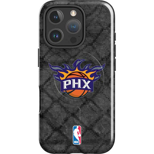 NBA Phoenix Suns Dark Rust iPhone 16 Pro Magsafe Impact Case